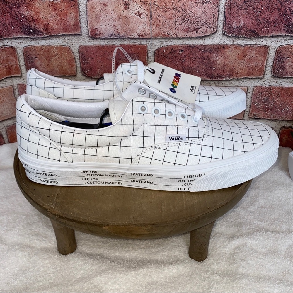VANS Off the Wall U Color M 10.5 W 12 Checkered Create UR Color 508731 Skate